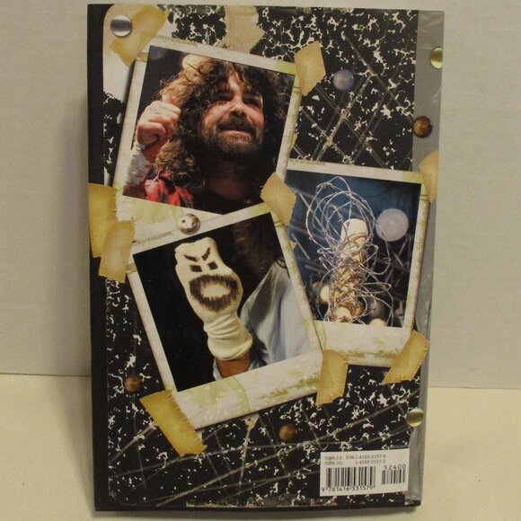WWE Mick Foley Hardcore Diaries Black White Graphic Personal WWF Wrestling Book - Picture 2 of 8